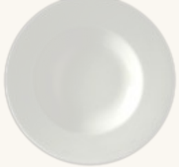 Plato hondo con ala