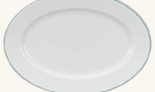 Plato ovalado