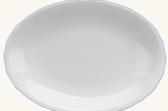 Plato ovalado